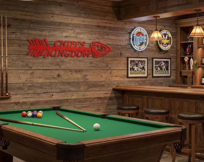 Chiefs Kingdom Arrow - Hand-painted Arrowhead in Bold Red or Classic White