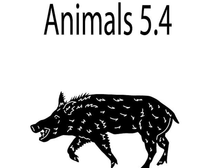 Hog cad cut file
