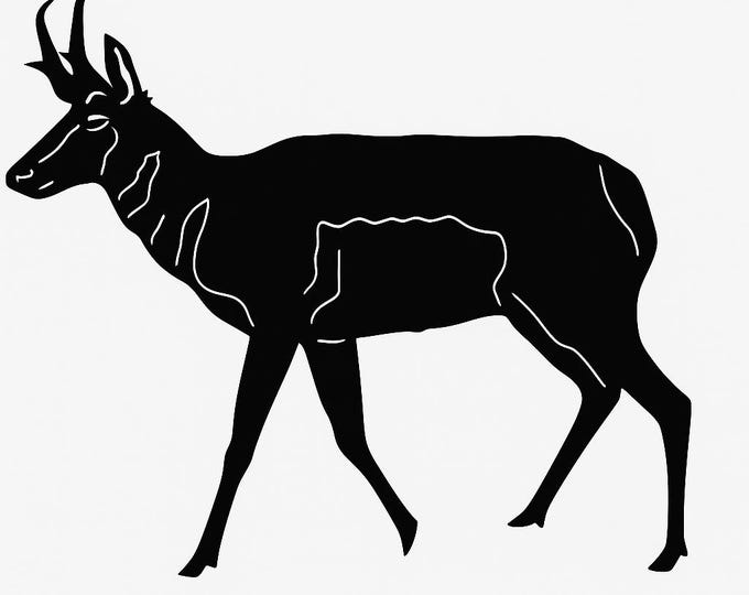 Antelope collectioncad cut file