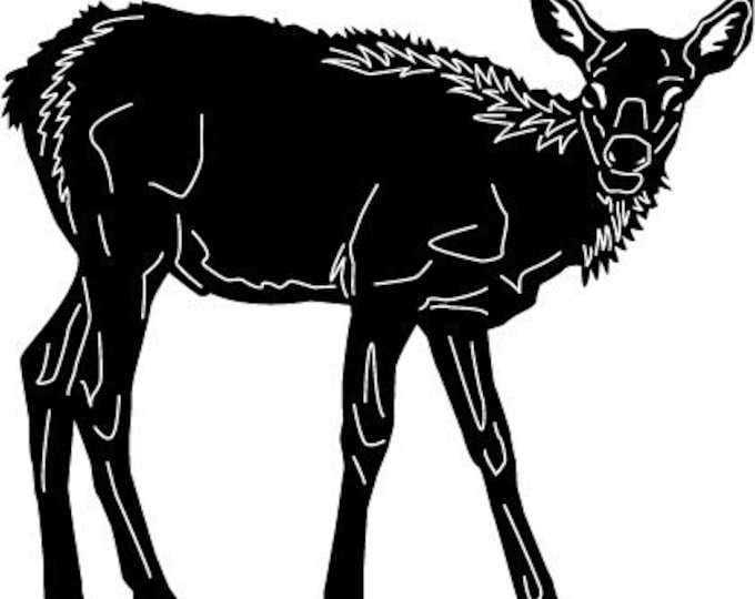 Deer cad cut file