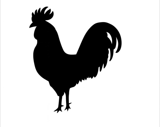 Rooster cad cut file