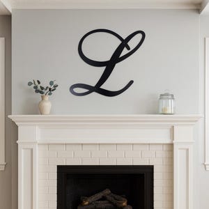 Metal letter L