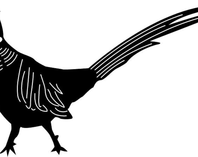 Pheasant cad cut file