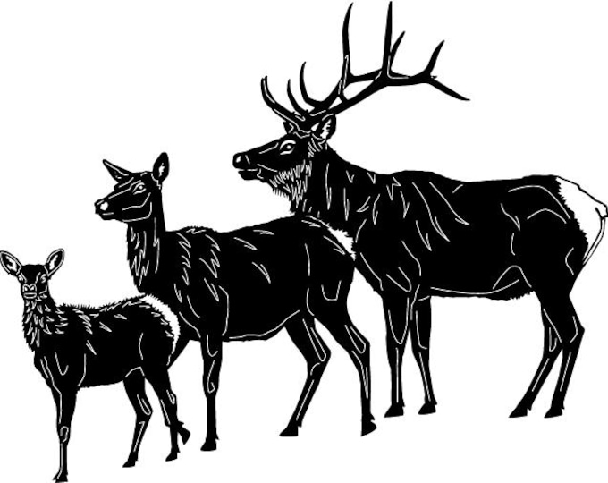 Elk cad cut file