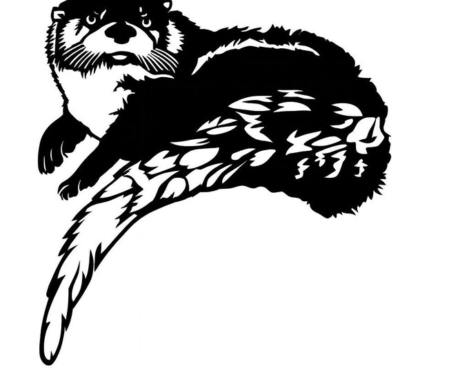 Otter collection cad cut file