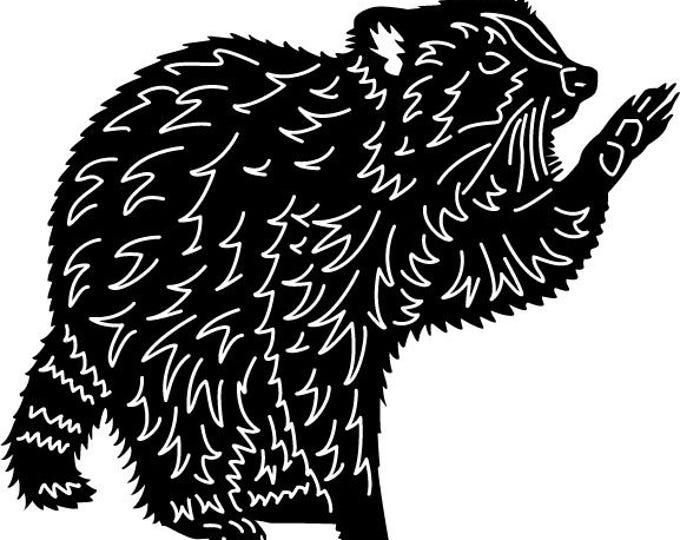 Raccoon collection cad cut file
