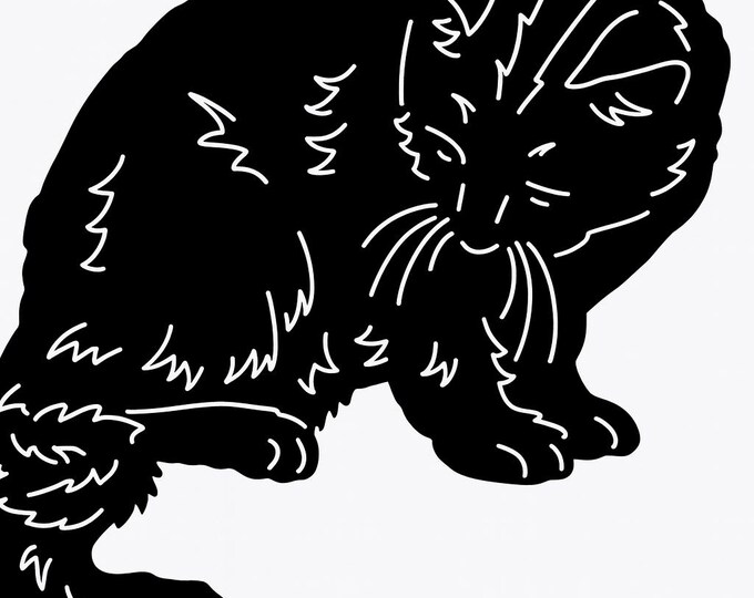 Cat collection cad cut files