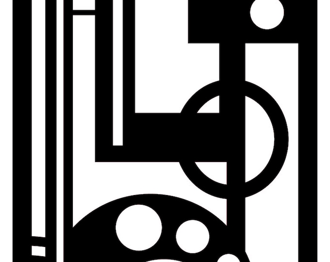 Decorative trellis of railing inserts cad cut files