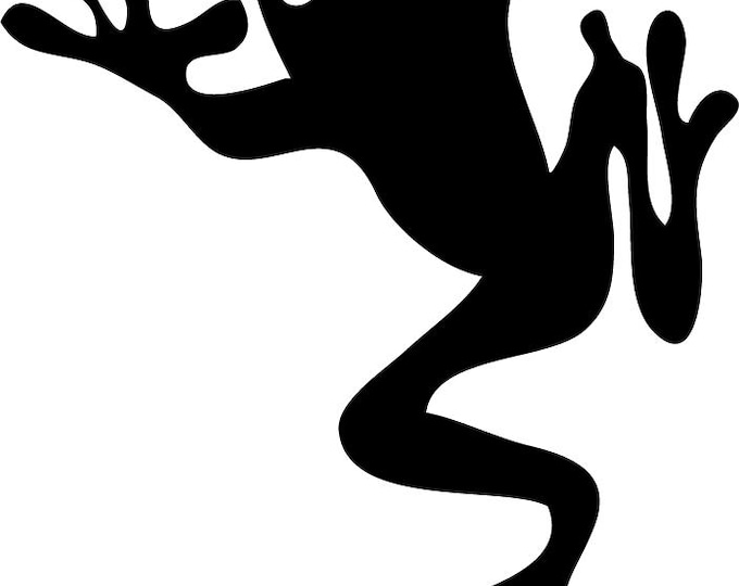 Tree Frog cad cut file