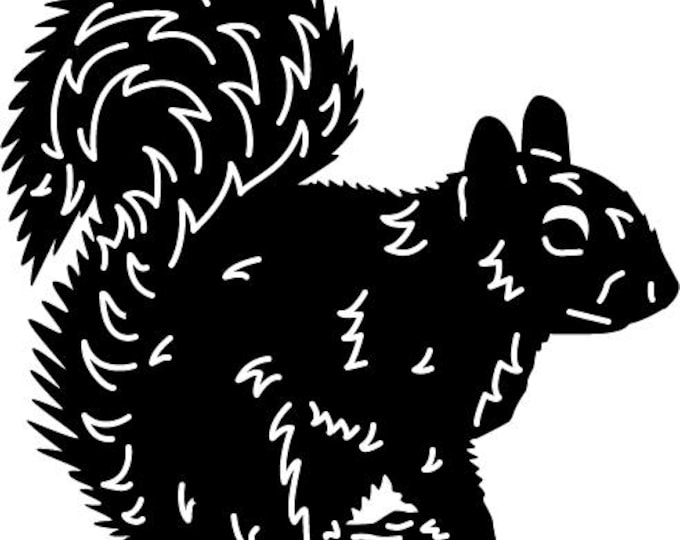 Squirrel cad cut file