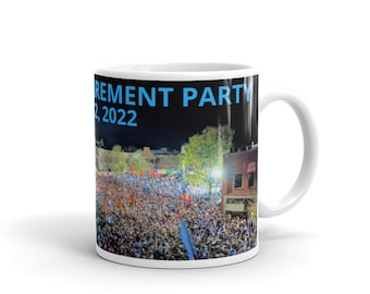 Taza de fiesta de jubilación del entrenador K