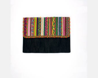 Clutch Bag Handmade, Clutch Purse Black