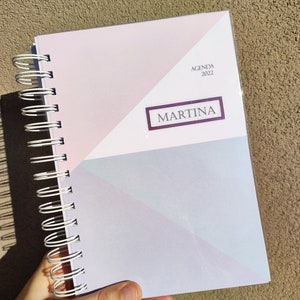 Weekly diary 2024 - 2025, A5 planner, spiral diary