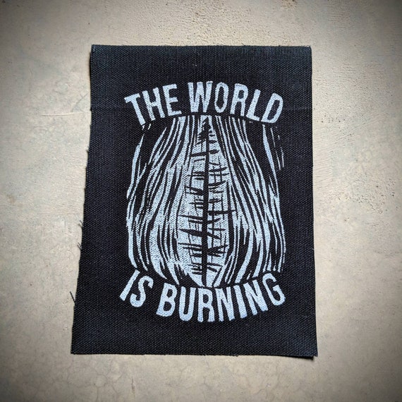 The World Is Burning Patch