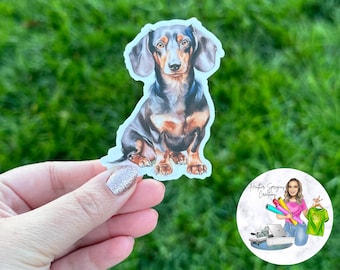Dackel Aufkleber, Dackel, Dackel Vinyl Aufkleber, Dackel Geschenk, Apfeldackel, Dackel Hund, Doxie Mama, Hundemutter, Hundeaufkleber, Hund