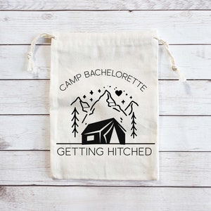 Camp Bachelorette Bachelorette Party Favors Camp Bachelorette Party Getting Hitched Getting Lit Glamping Bachelorette Kit Wild and Free image 2