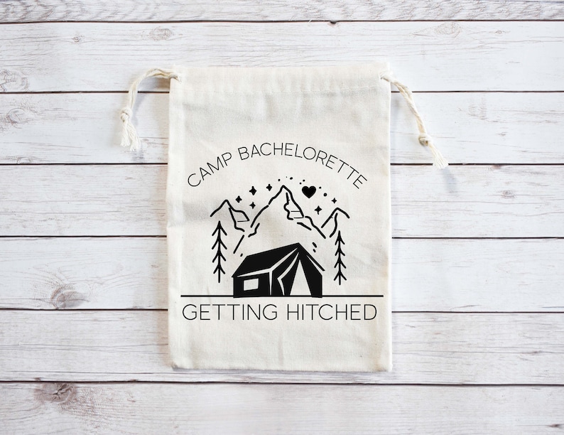 Camp Bachelorette Bachelorette Party Favors Camp Bachelorette Party Getting Hitched Getting Lit Glamping Bachelorette Kit Wild and Free image 2