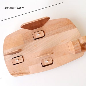 apple watch airpods stand iPhone Ladestation Geschenk apple iPad Ladestation dockingstation iDOQQ QUATRO Buche Holz Station iPhone X iPad Bild 6