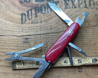 Swiss Victorinox Tinker w/ pliers camp multi tool scout knife
