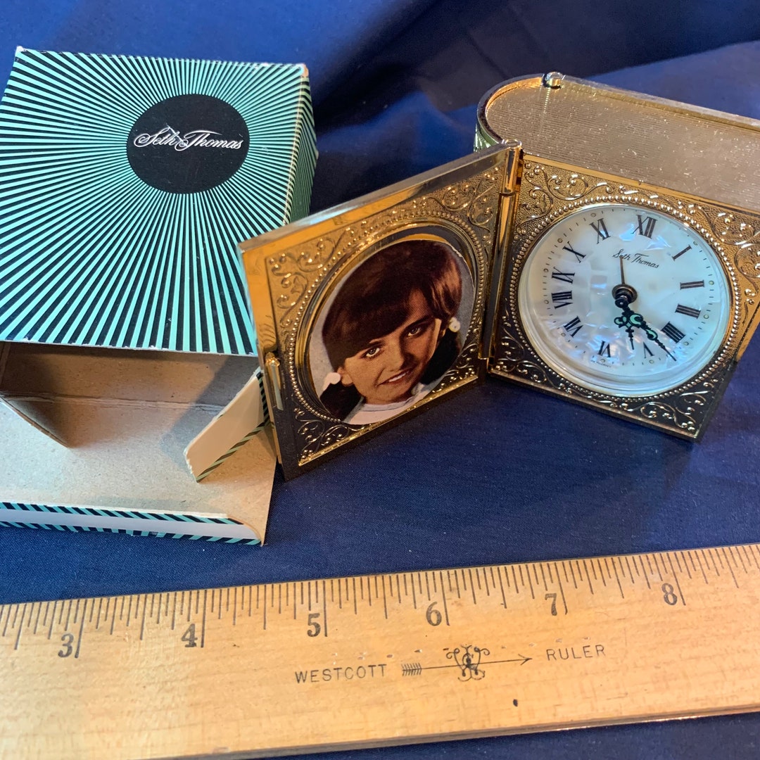 Vintage SETH THOMAS Memento Windup Alarm Clock in Box - Etsy