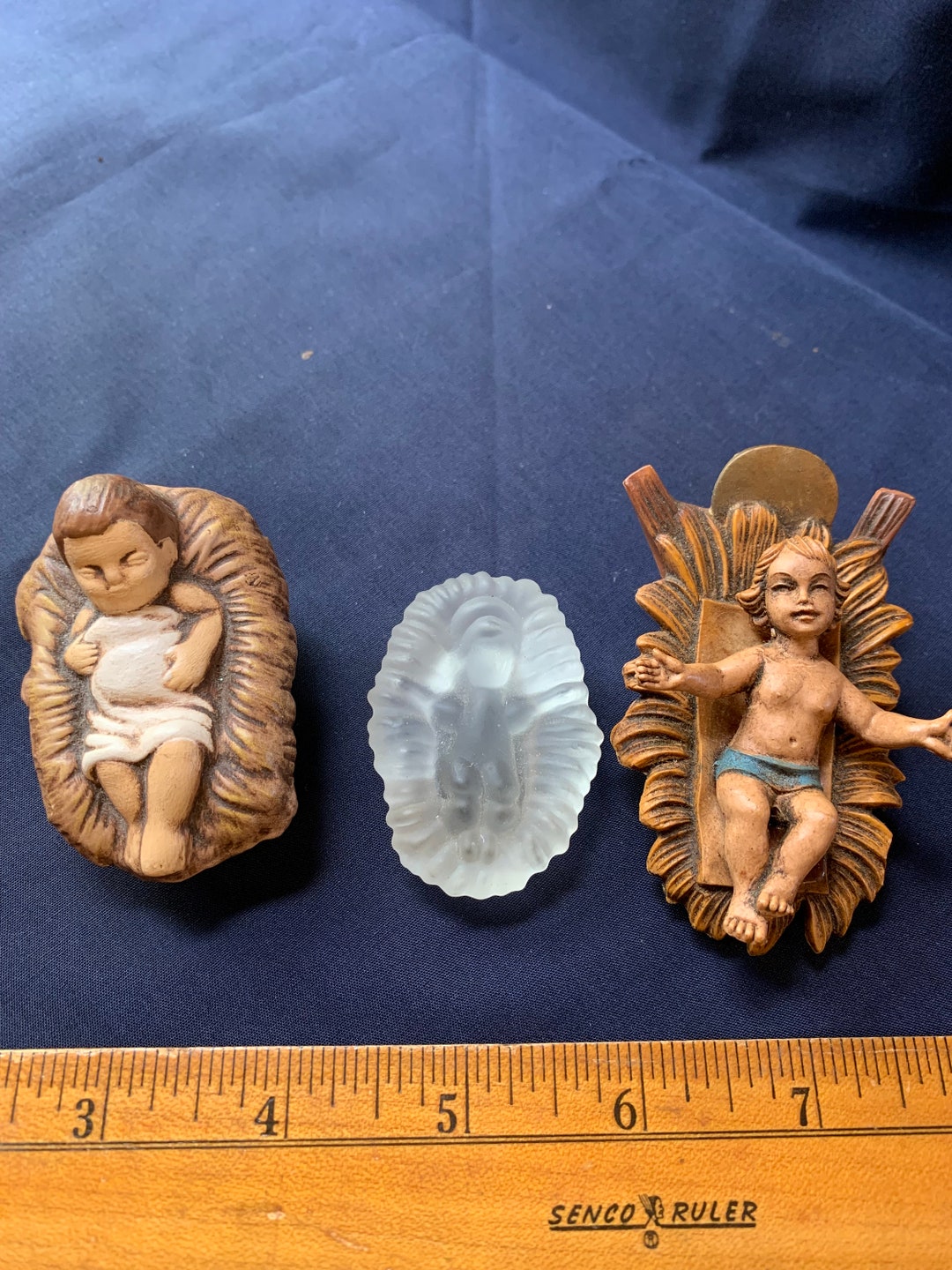 Baby Jesus Nativity Figurine Lot Etsy