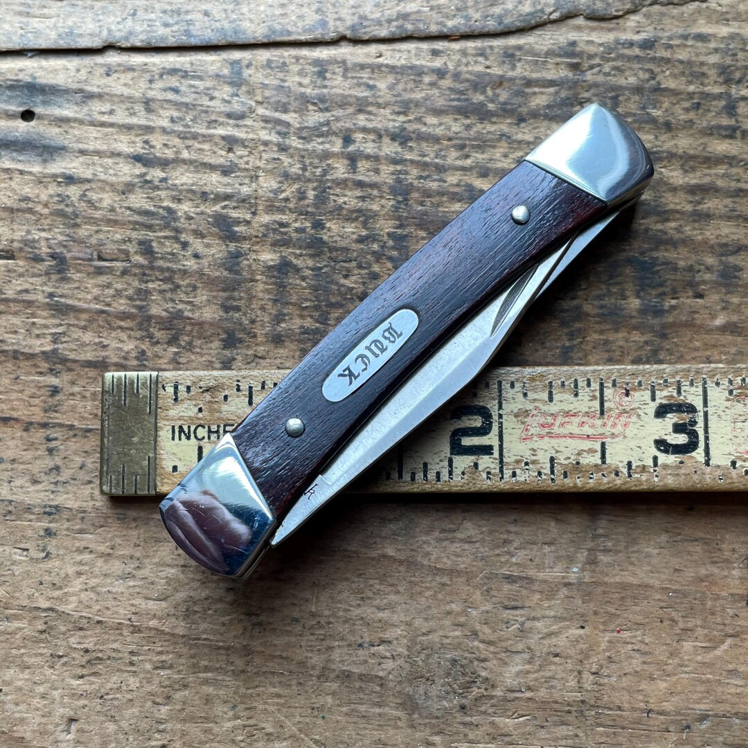 Buck USA 1972-86 Script Lettering Model 709 1 Blade Pocket Knife NOS - Etsy
