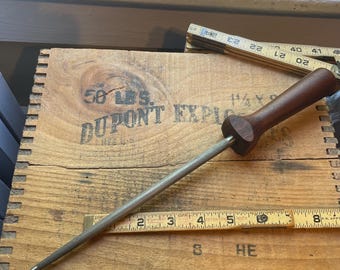 Vintage Chicago Cutlery USA knife sharpening steel