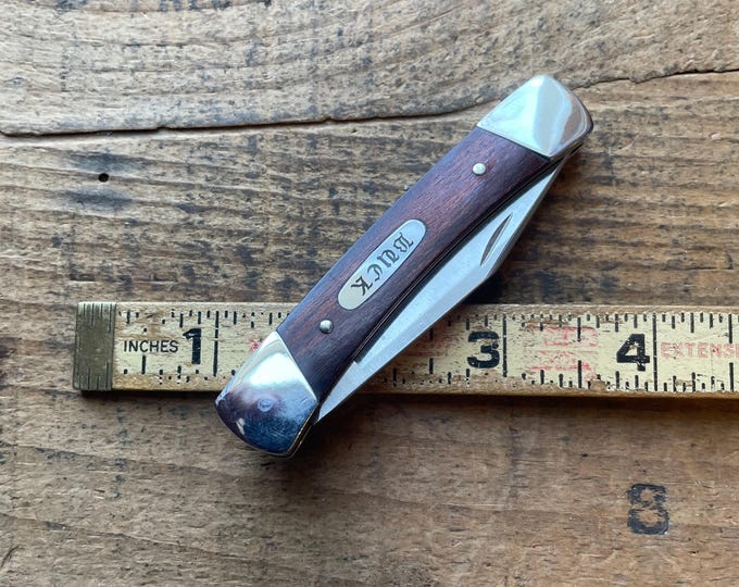 Buck USA 1972-86 Script Lettering Model 704 Maverick 1 Blade Pocket ...