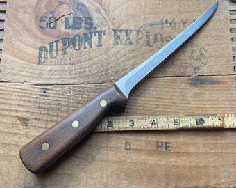 Vintage Chicago Cutlery USA 65S, 7 inch fillet, boning, carving, utility kitchen knife