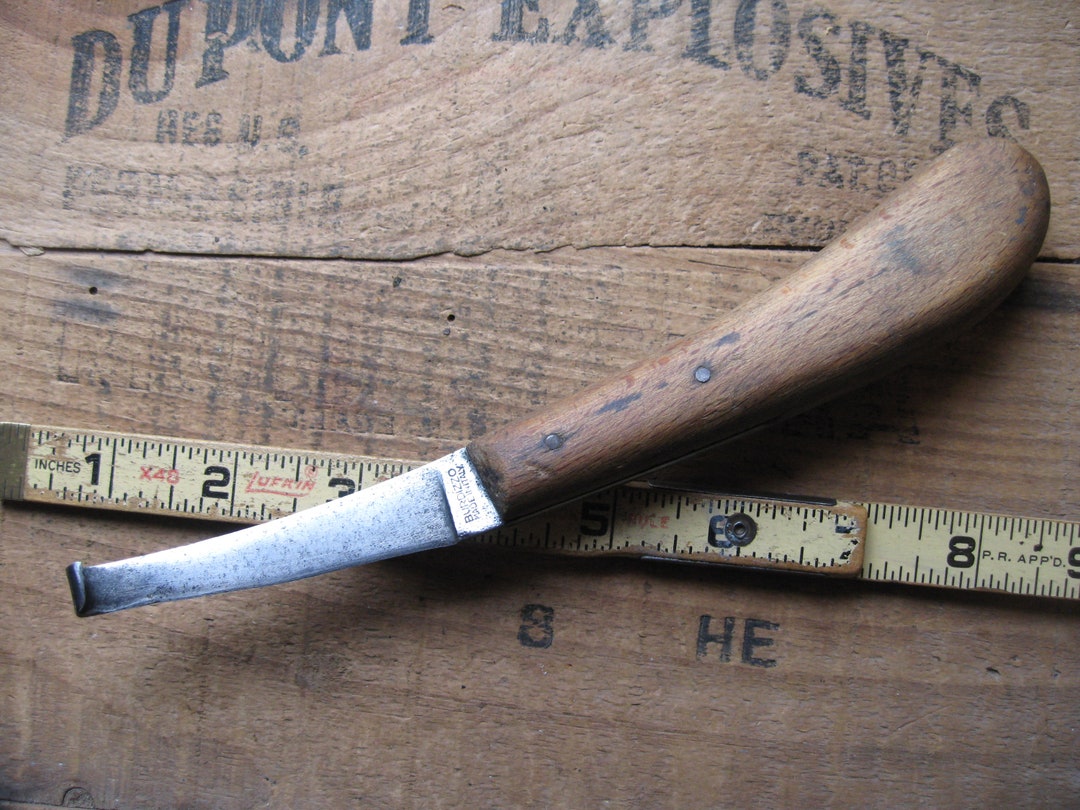 Vintage Burdizzo Italy Horse Hoof Knife Carbon Steel Fixed Etsy