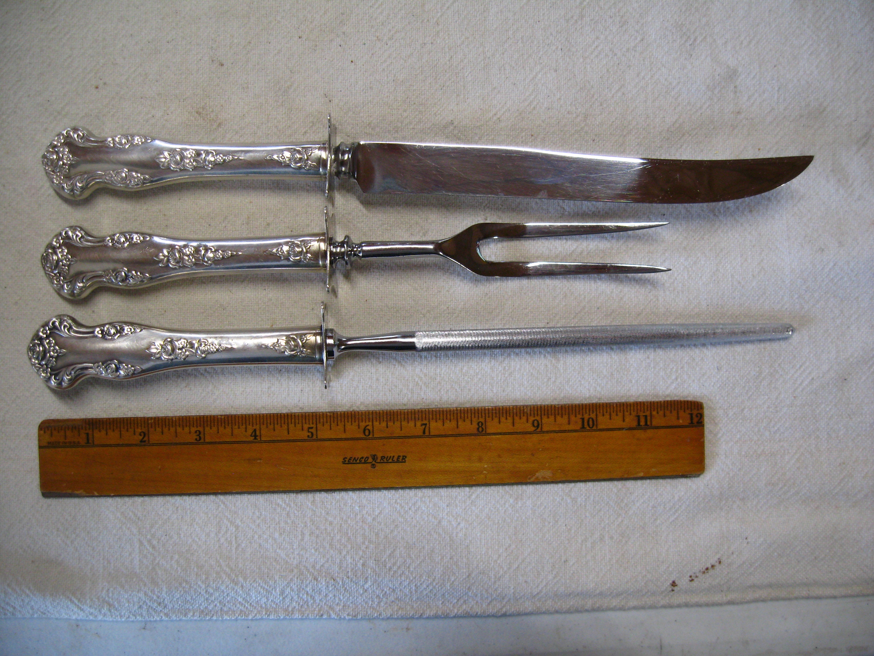 Vintage Eagle Brand Carbon Steel Cutlery Set by Regent Cutlery With Butcher  and Carving Knives, Steak Knives and Cleaver New Old Stock NOS 