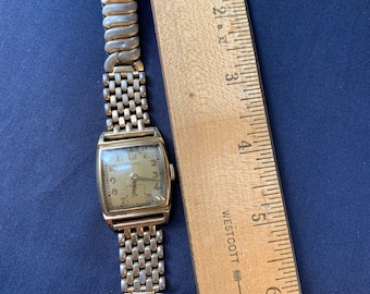 vintage GOLD filled working HAmilton wristwatch