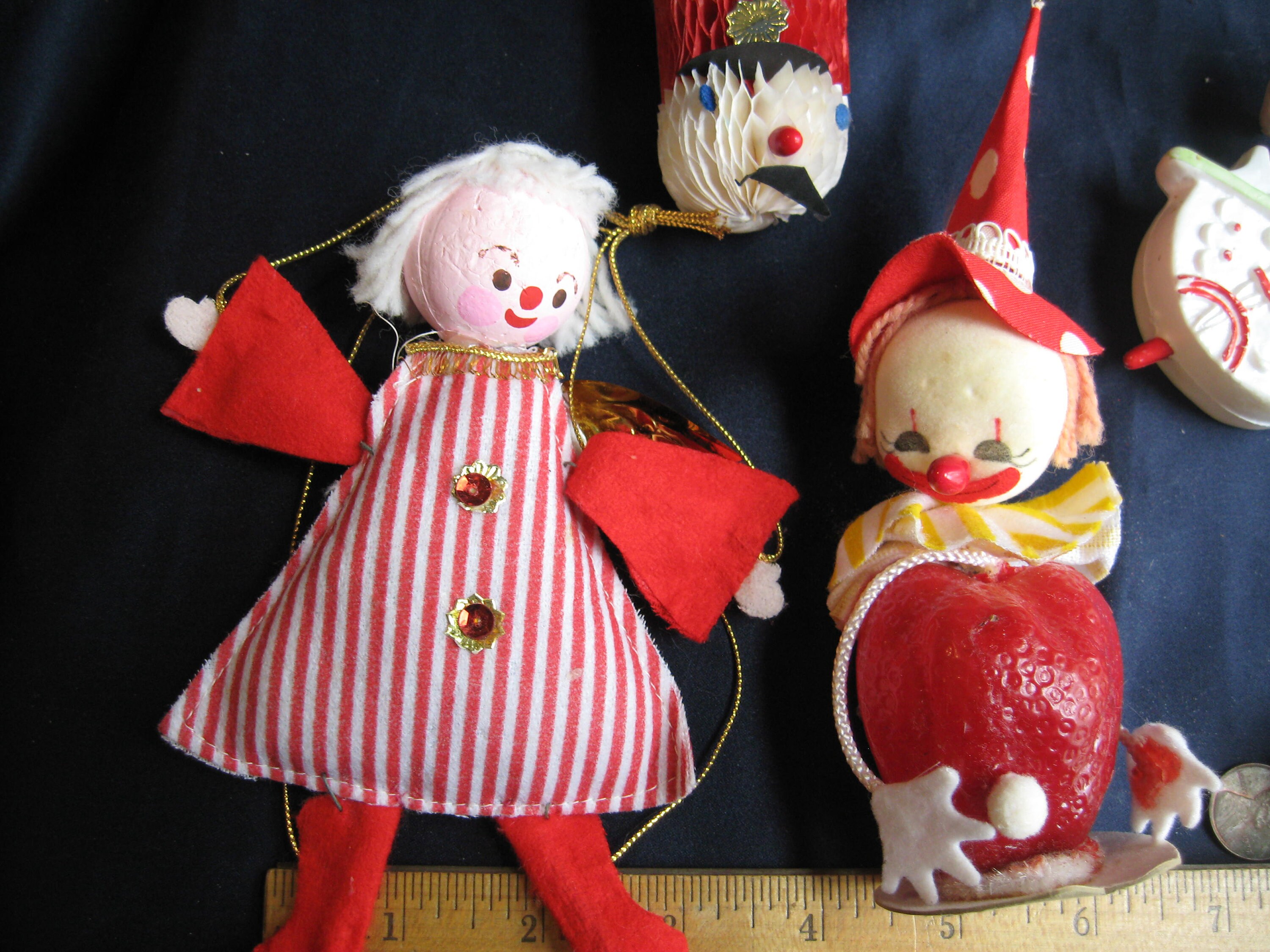 Vintage Japan christmas ornaments spun cotton Japanese Etsy