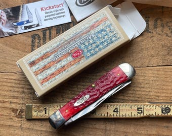 Case XX USA model 6254 CV Bone Trapper 2 blade pocket knife w/ box