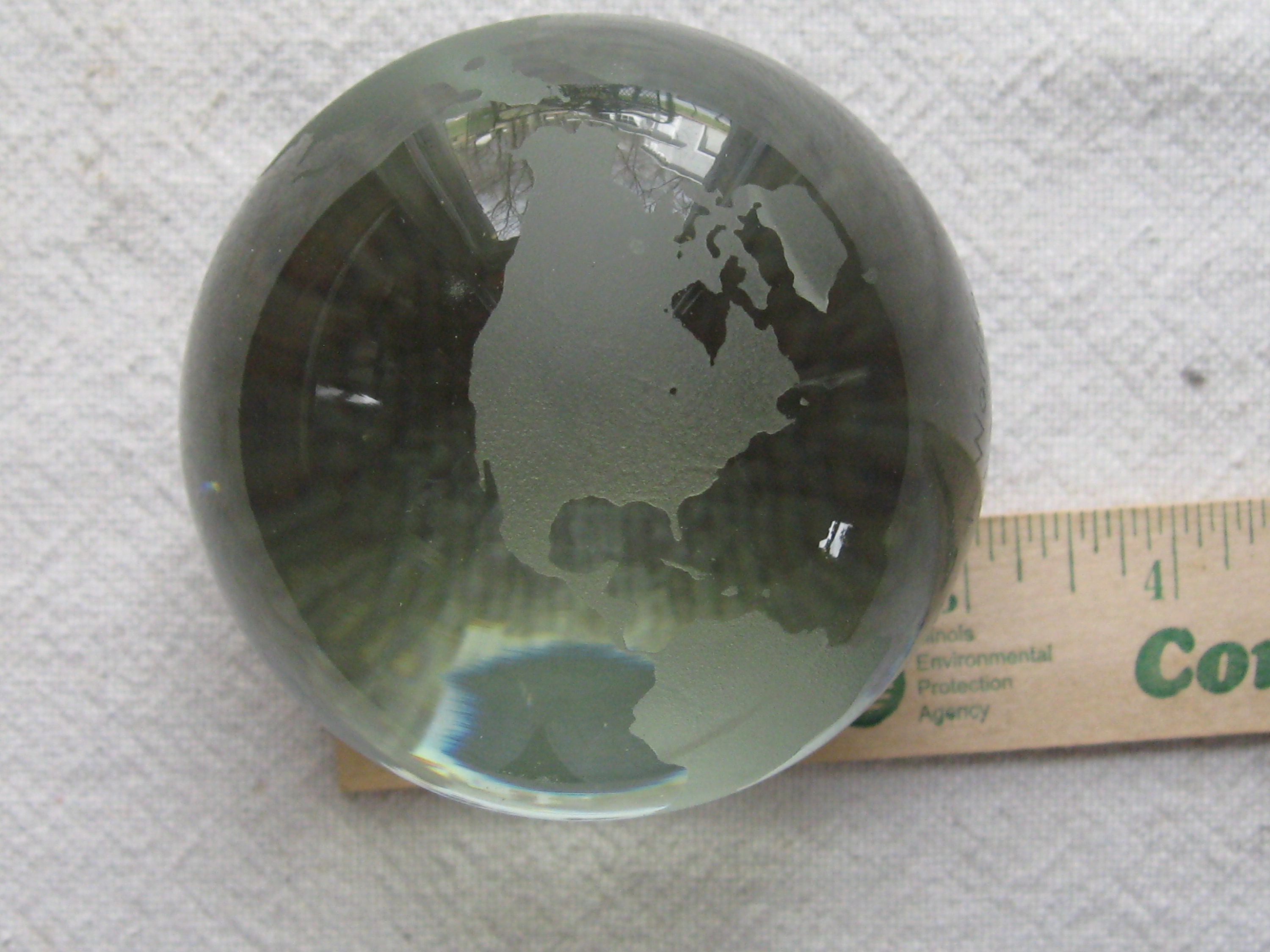 AT&T Globe Glass Paperweight - Etsy