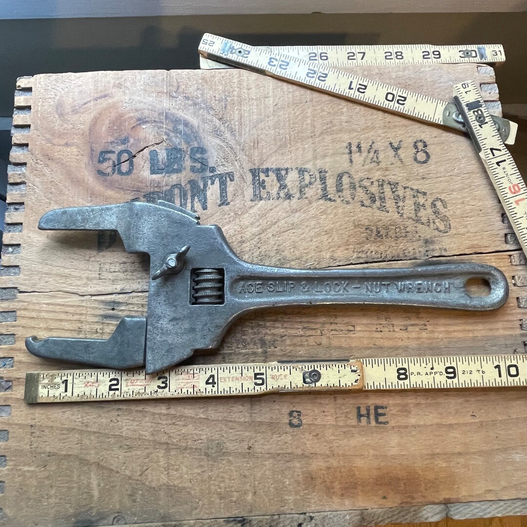 Vintage Ace Slip & Locknut Wrench Covers Co Bedford OH USA Etsy
