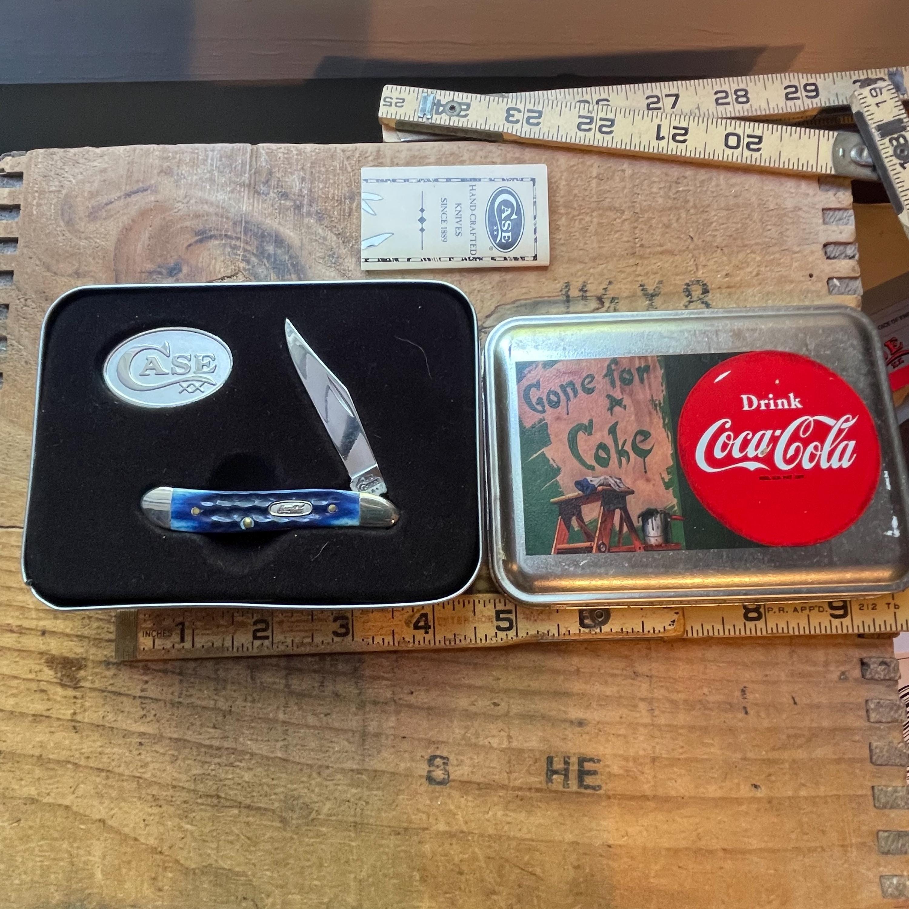 Coca-Cola ナイフコレクション(額装) Coca Cola Case Knife - Etsy