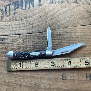 Case XX USA 1986 model 6220 SS Jack 2 blade pocket knife