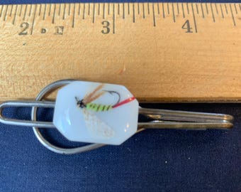Vintage Fly Fishing lure tie bar