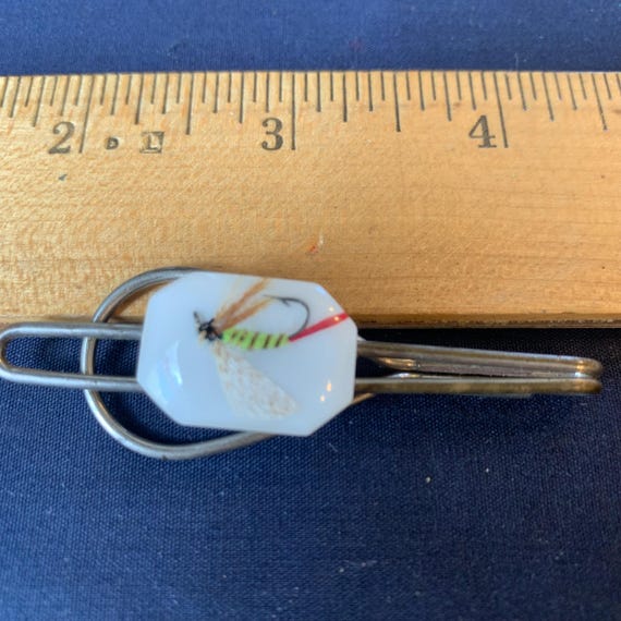 Vintage Fly Fishing lure tie bar
