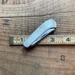 Vintage Sta-Sharp Sears Roebuck & Co 1920-40 Model 1398 Neutering knife 2 blade pocket knife