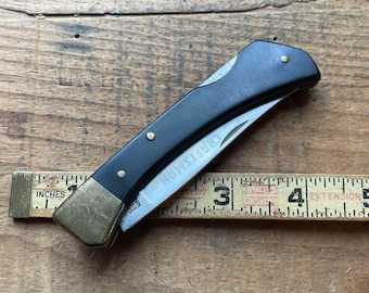 Craftsman USA Model 95075 Brass  lockback 1 blade pocket knife