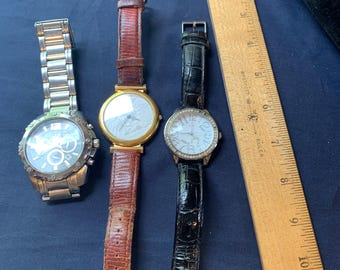 Vintage Designer GUESS Anne Klein Watch LOT