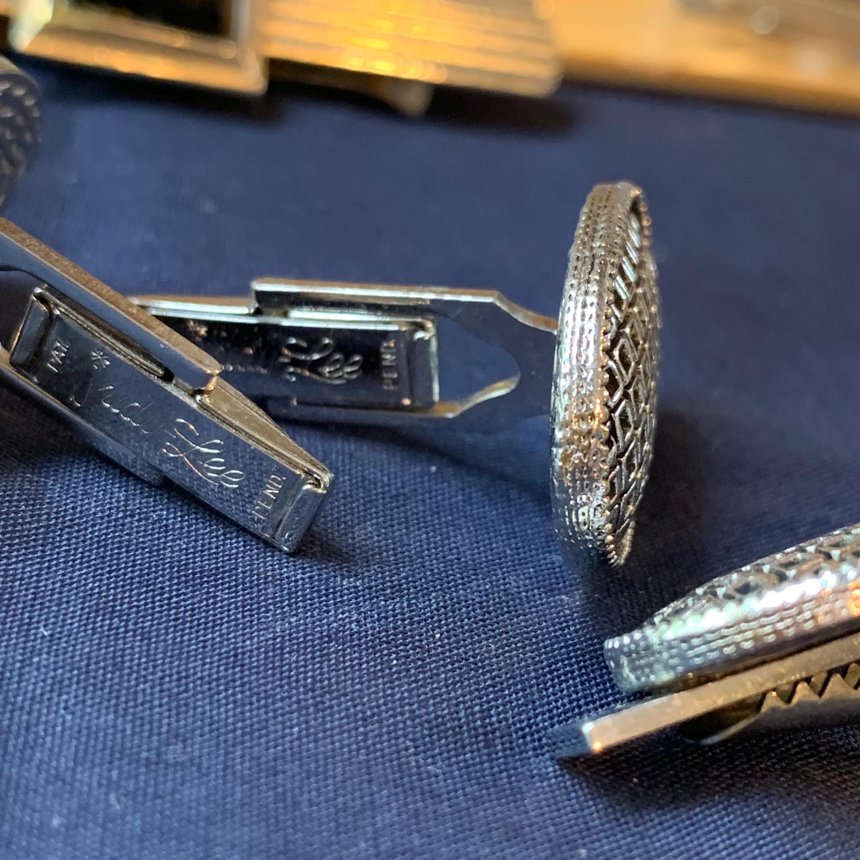 Vintage Cufflink Tie Bar Sets Lot - Etsy