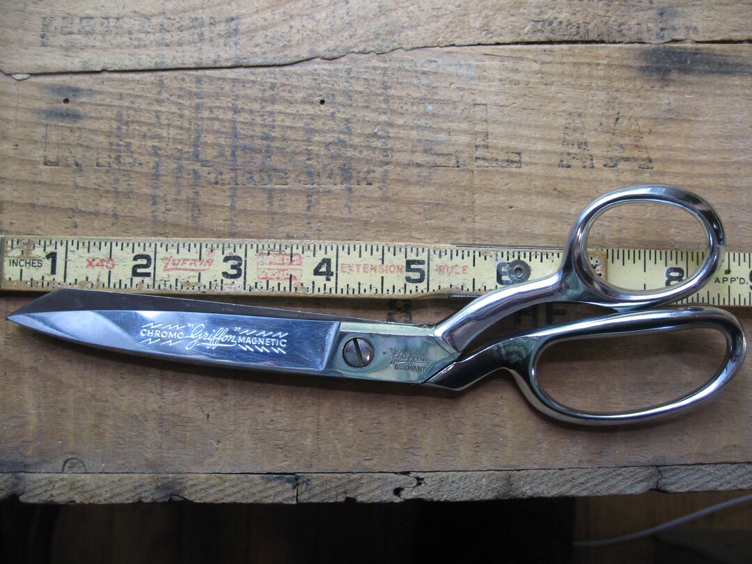 Vintage Griffon Germany Chromo Model 9138 Scissors Etsy