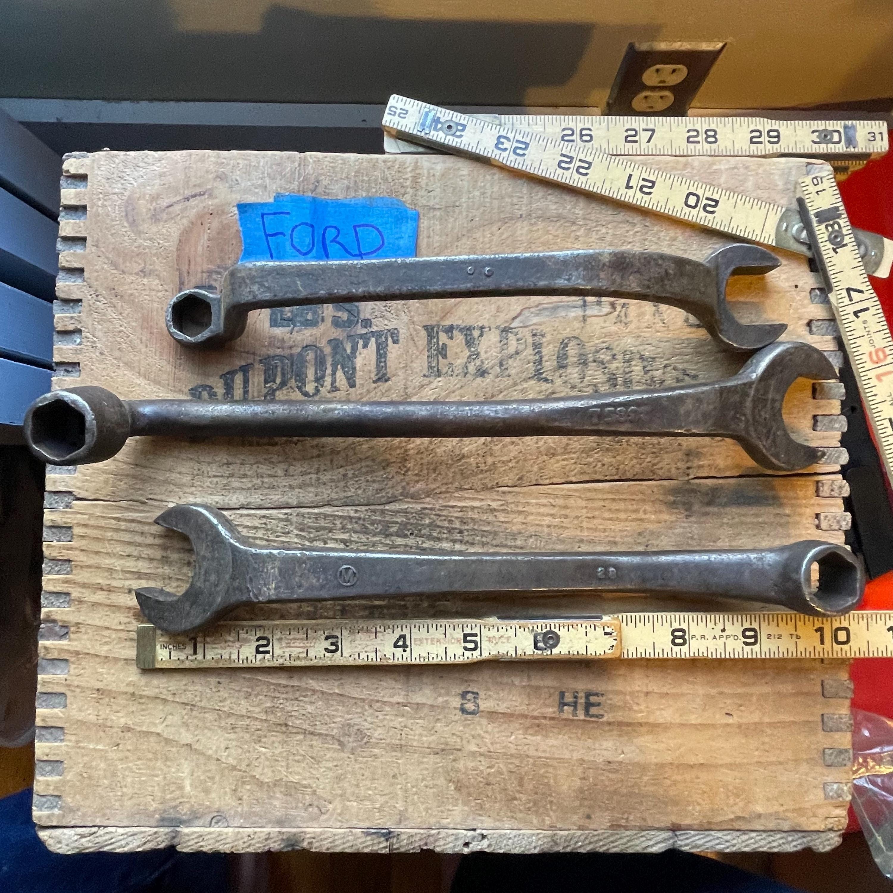 Vintage Ford Tool Wrench Lot Combination Box End/ Open End Wrenches - Etsy