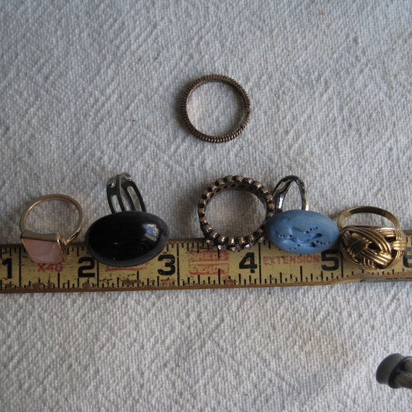 6 ring bulk destash lot