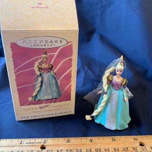 Vintage Hallmark Keepsake BARBIE Rapunzel Ornament