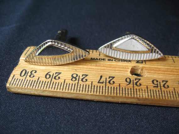 Triangular Anson Cuff links - image 1