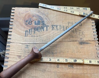 Vintage Chicago Cutlery USA model CL38 knife sharpening steel